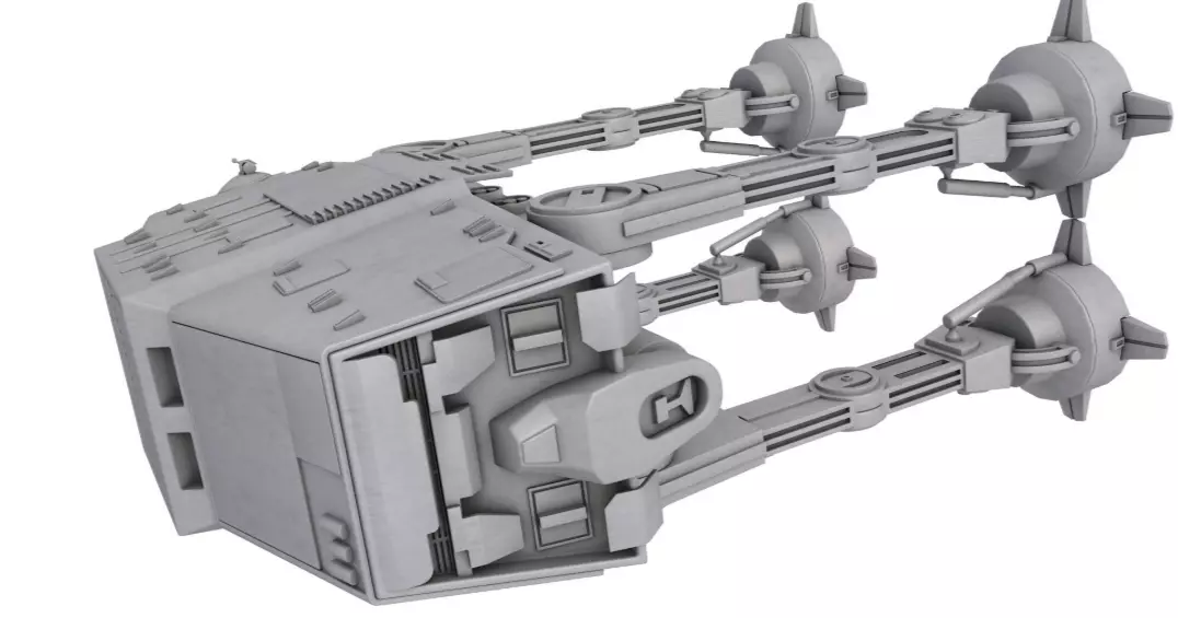 AT-AT Star Wars 3D model_6