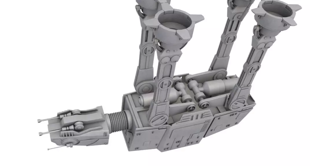 AT-AT Star Wars 3D model_4
