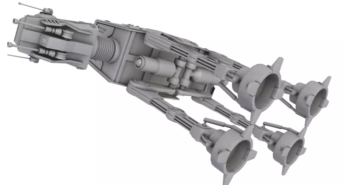 AT-AT Star Wars 3D model_5