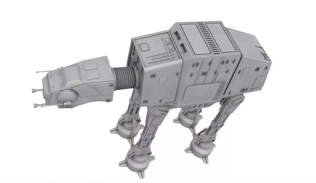 AT-AT Star Wars 3D model_1