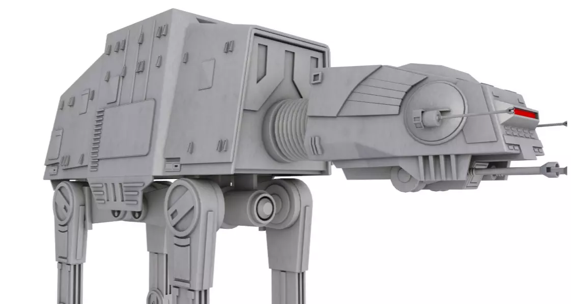 AT-AT Star Wars 3D model_2