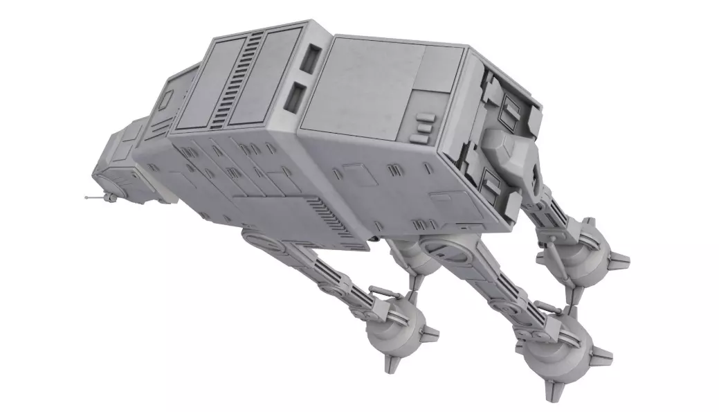 AT-AT Star Wars 3D model_3