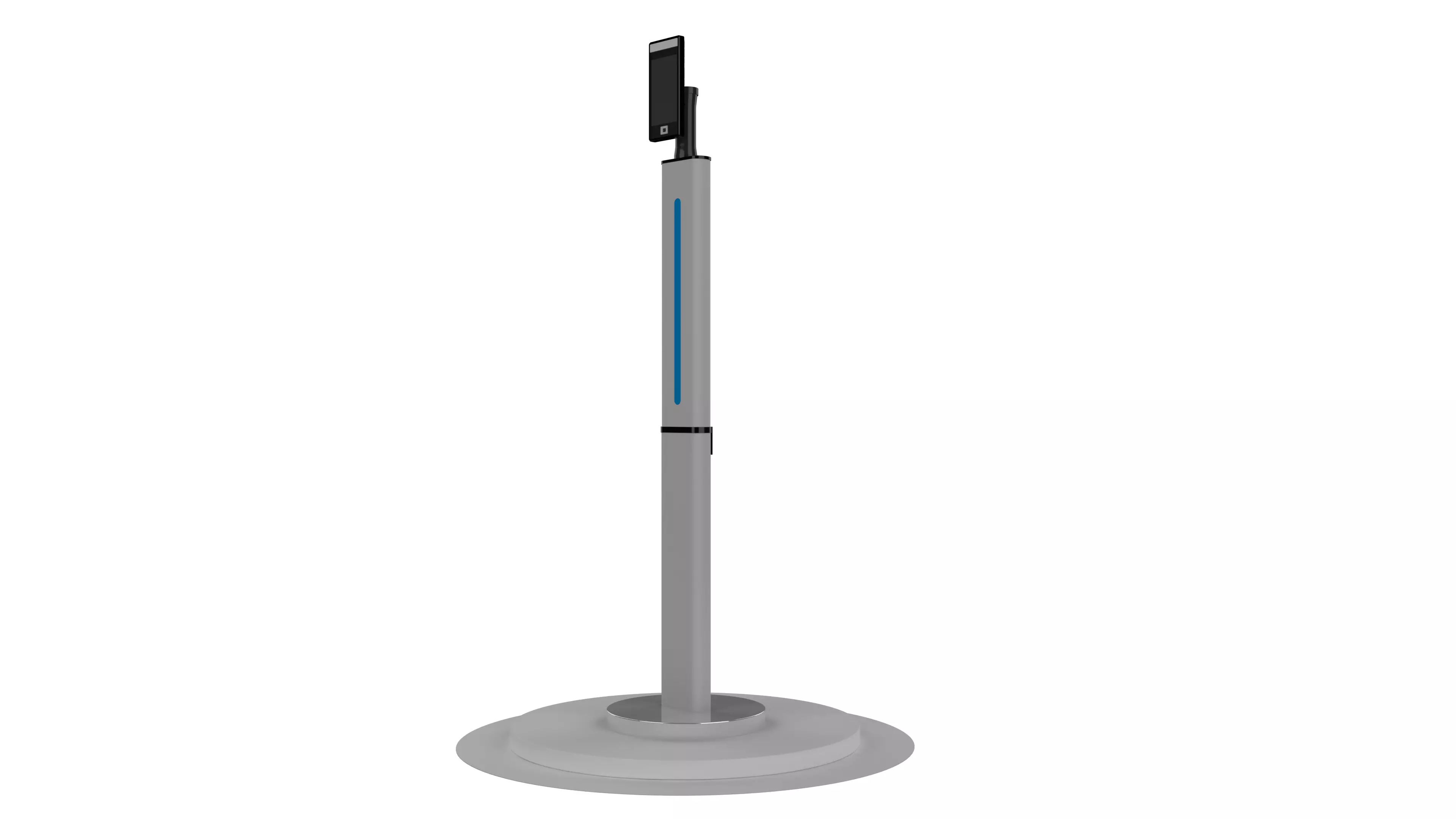 FACE TERMINAL Low-poly 3D model_1