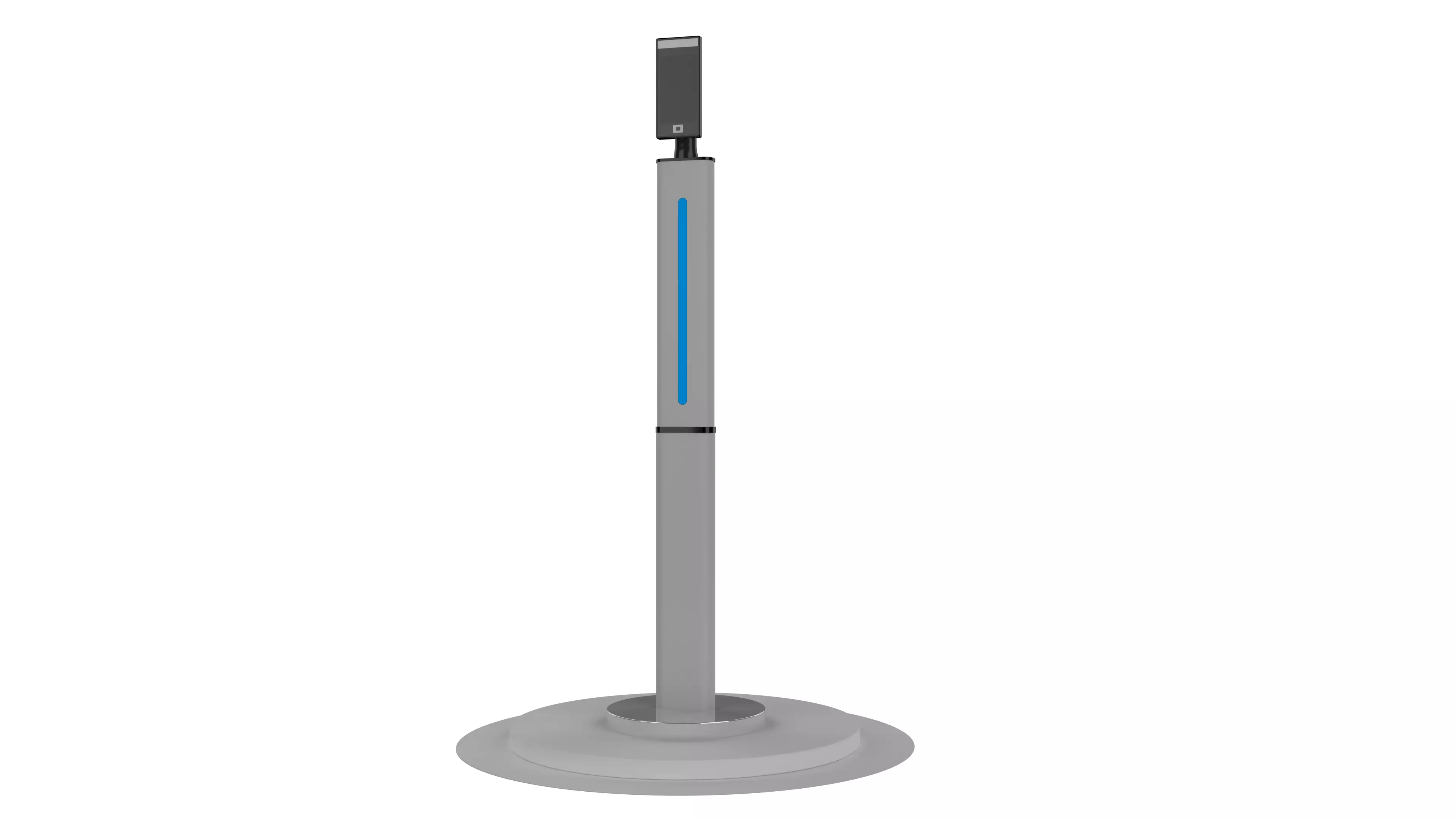 FACE TERMINAL Low-poly 3D model_0