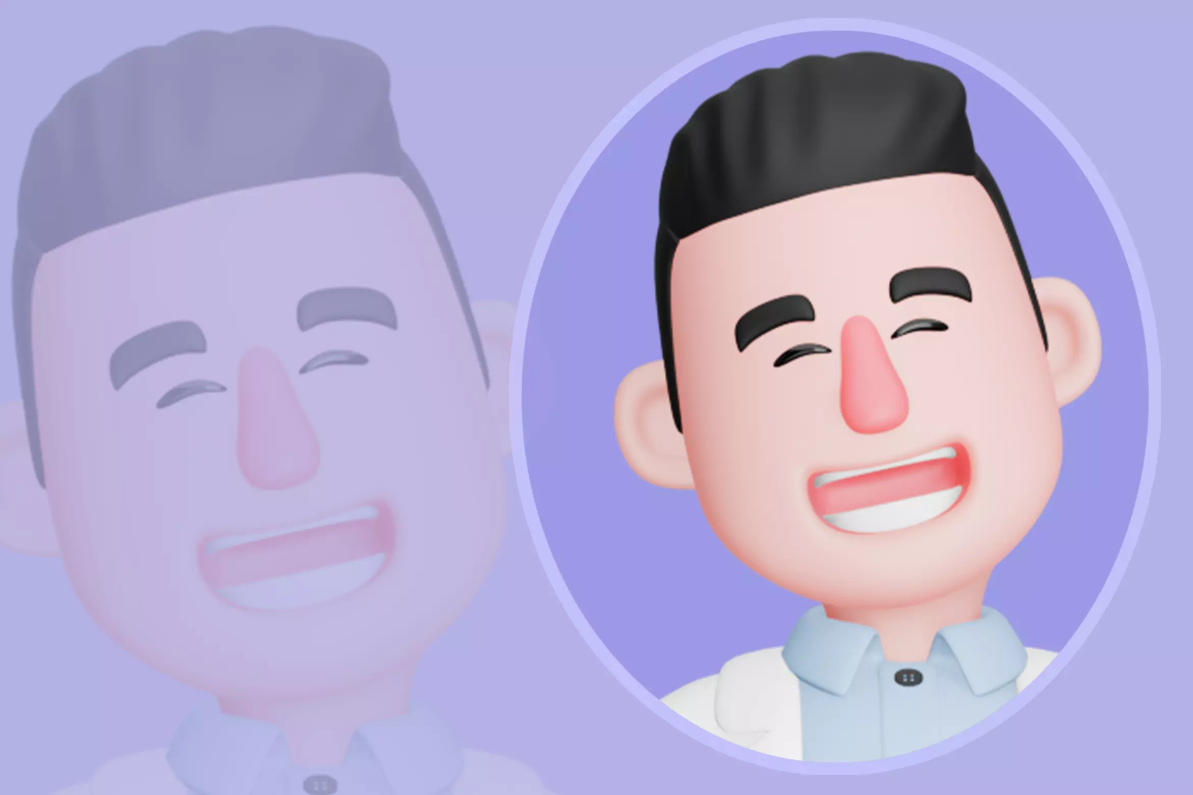 Stylized 3D Male Doctor Character - Waving with First Aid Kit 3D model_0