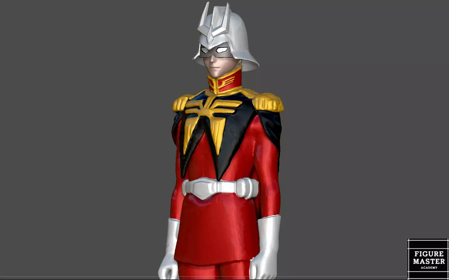 CHAR AZNABLE GUNDAM GQUUUX ANIME 3D PRINT 3D print model_6