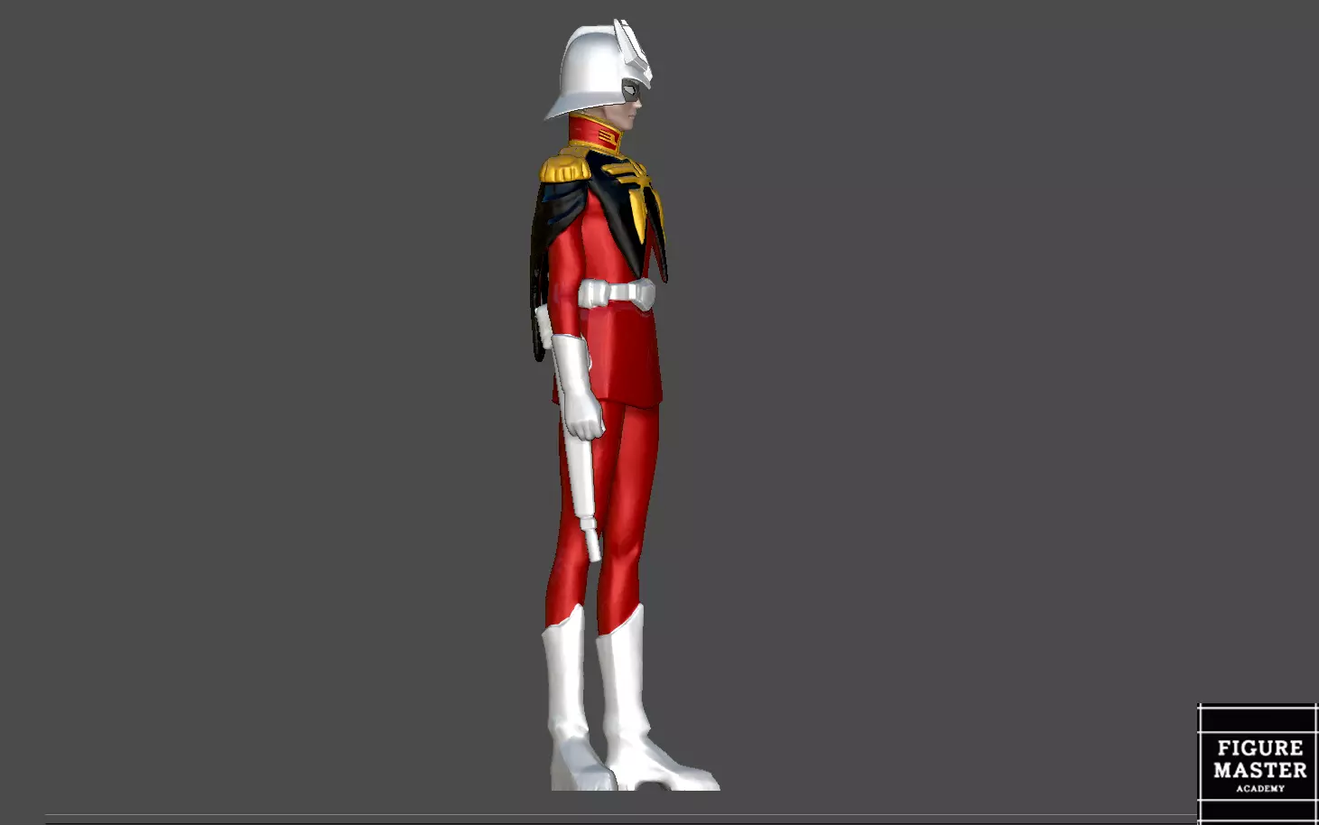 CHAR AZNABLE GUNDAM GQUUUX ANIME 3D PRINT 3D print model_3