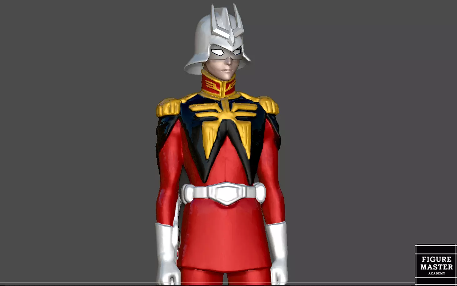 CHAR AZNABLE GUNDAM GQUUUX ANIME 3D PRINT 3D print model_7