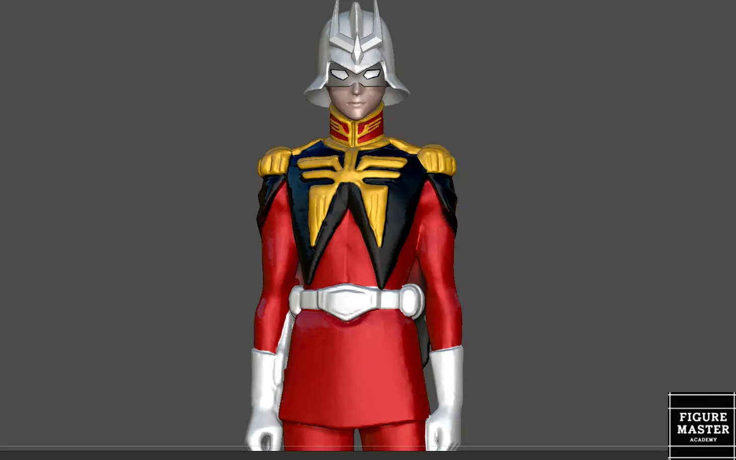 CHAR AZNABLE GUNDAM GQUUUX ANIME 3D PRINT 3D print model_5