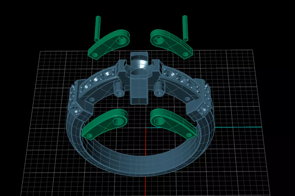 Ring Baraka 3D print model_11