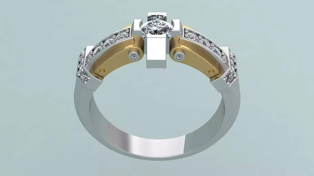 Ring Baraka 3D print model_0