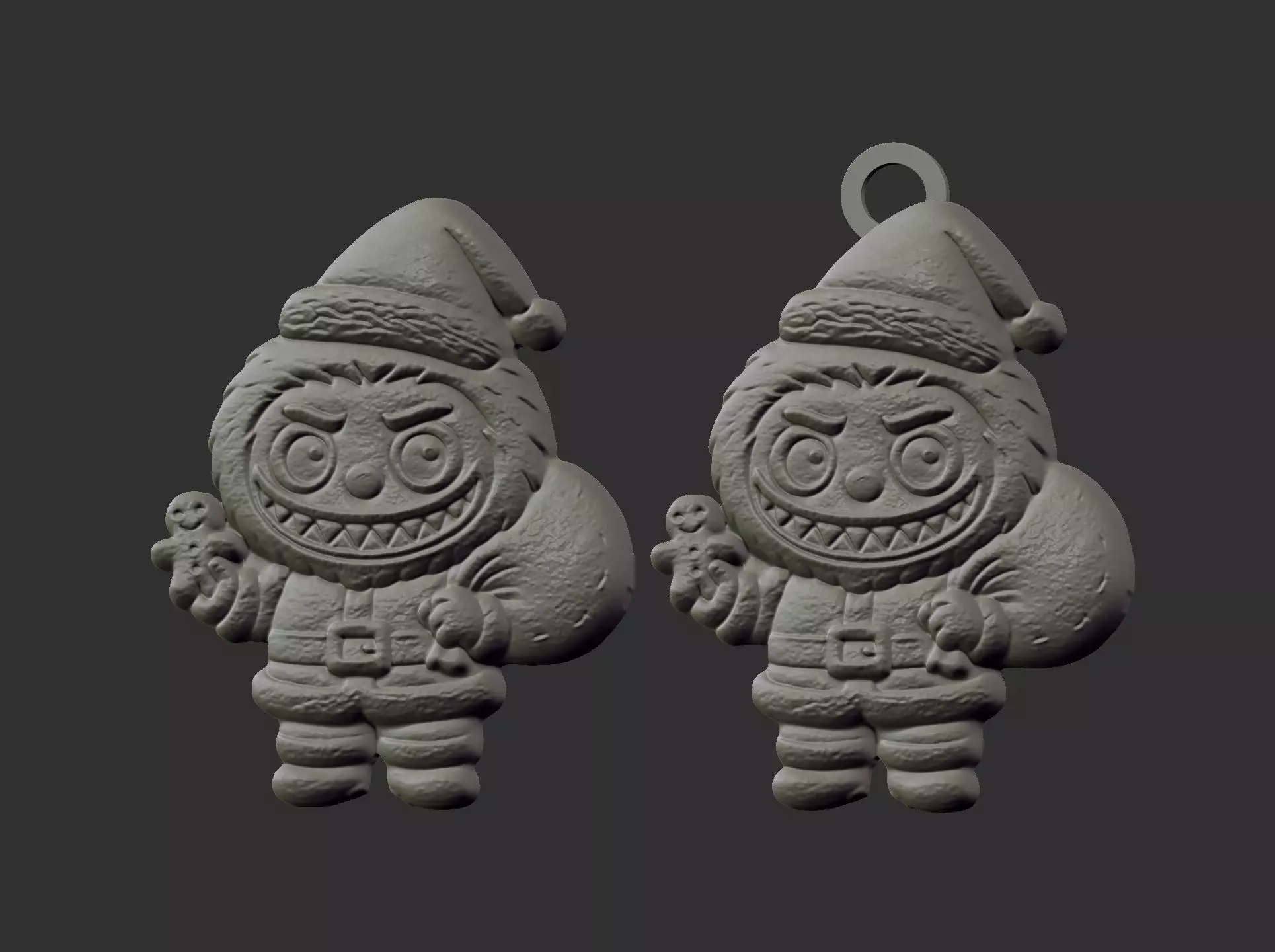 labubu sanda cnc model 3D print model_3