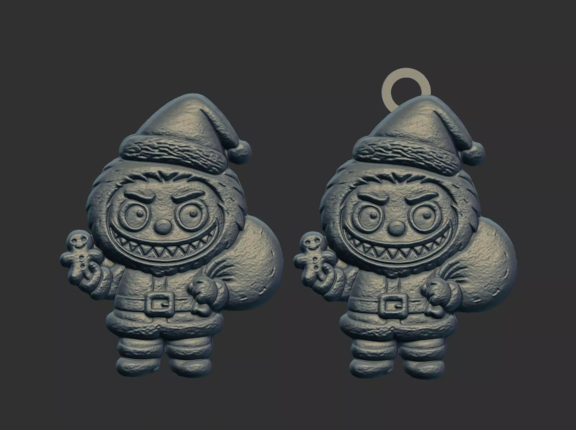 labubu sanda cnc model 3D print model_0