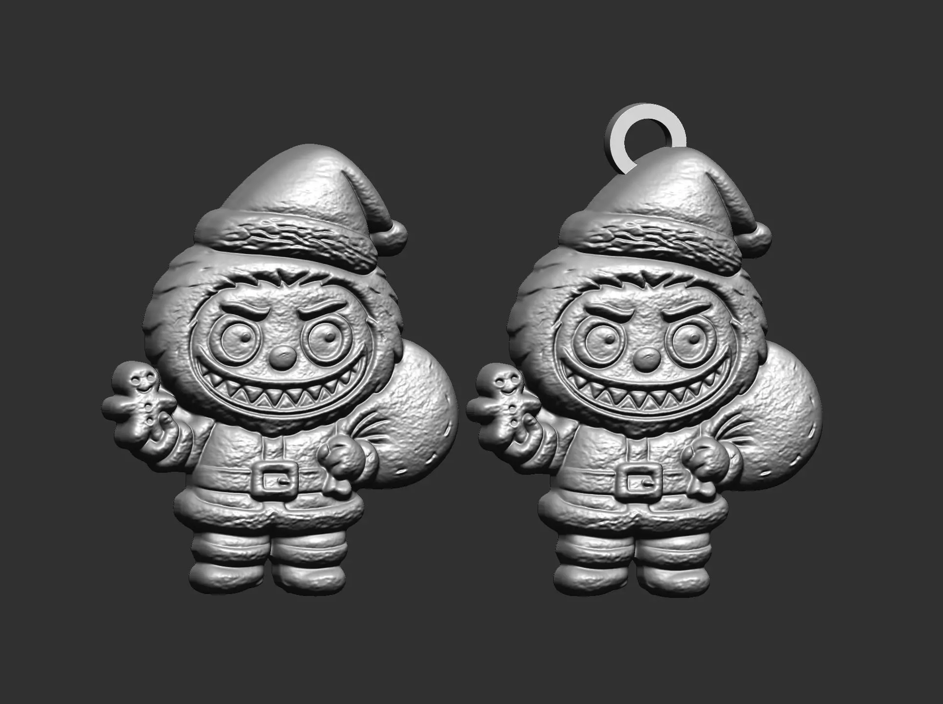 labubu sanda cnc model 3D print model_25