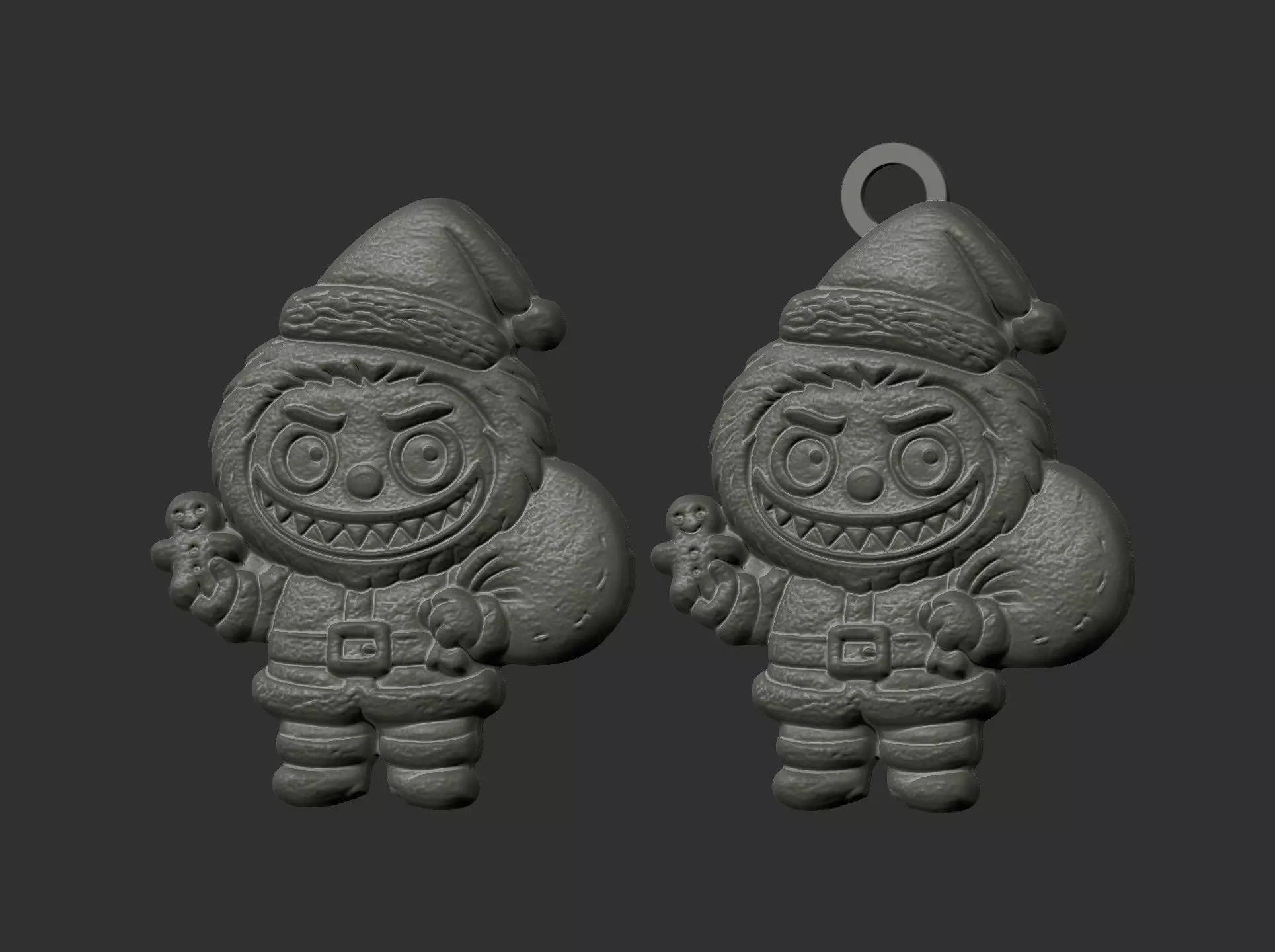 labubu sanda cnc model 3D print model_4