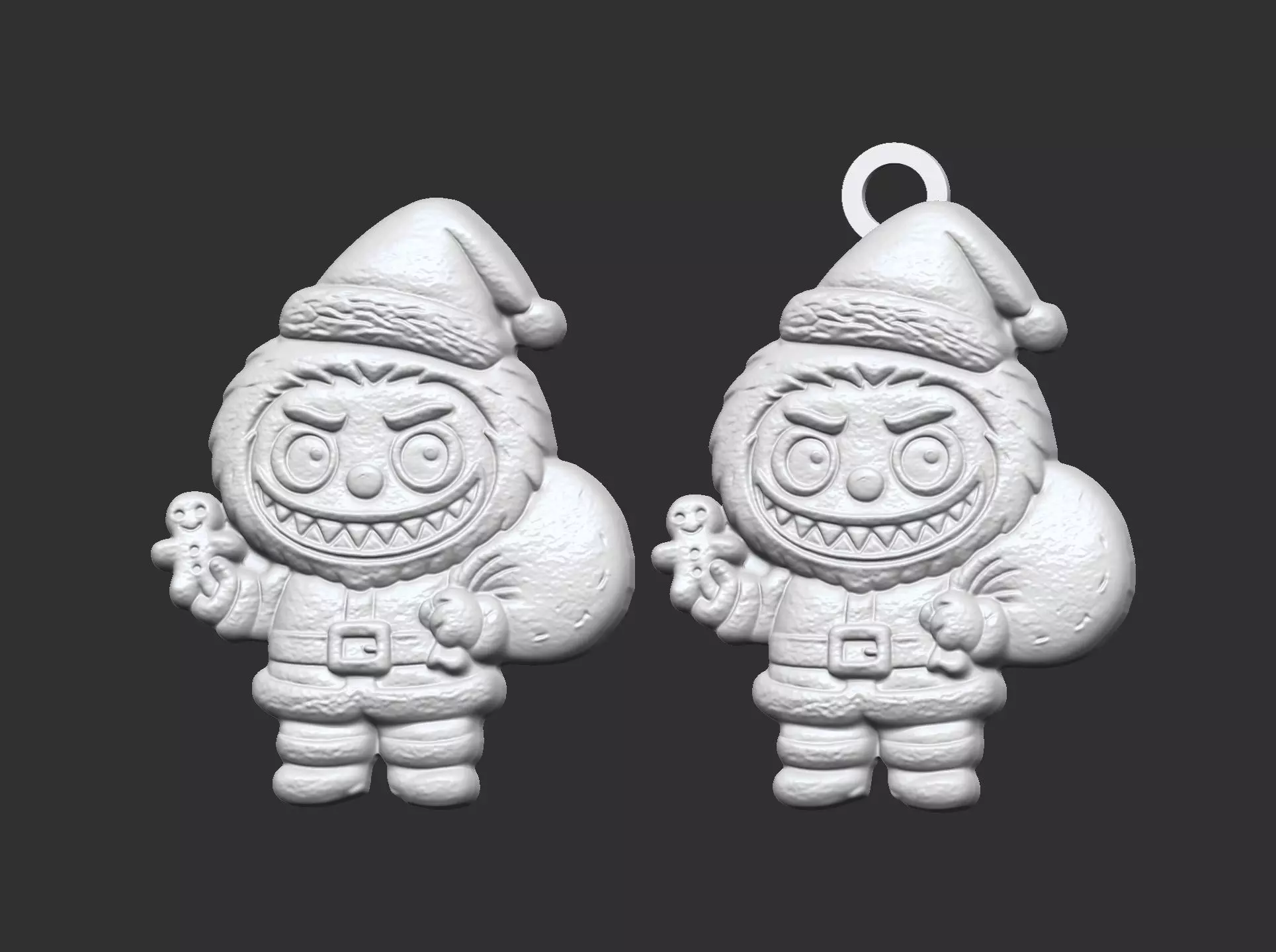 labubu sanda cnc model 3D print model_9