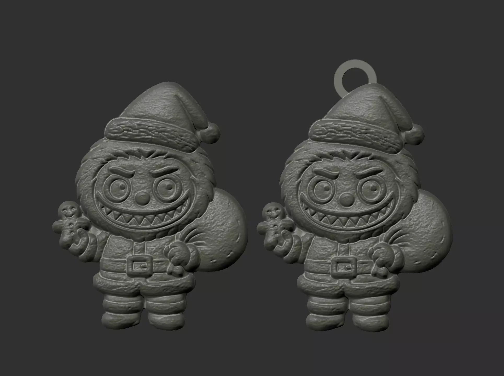 labubu sanda cnc model 3D print model_15