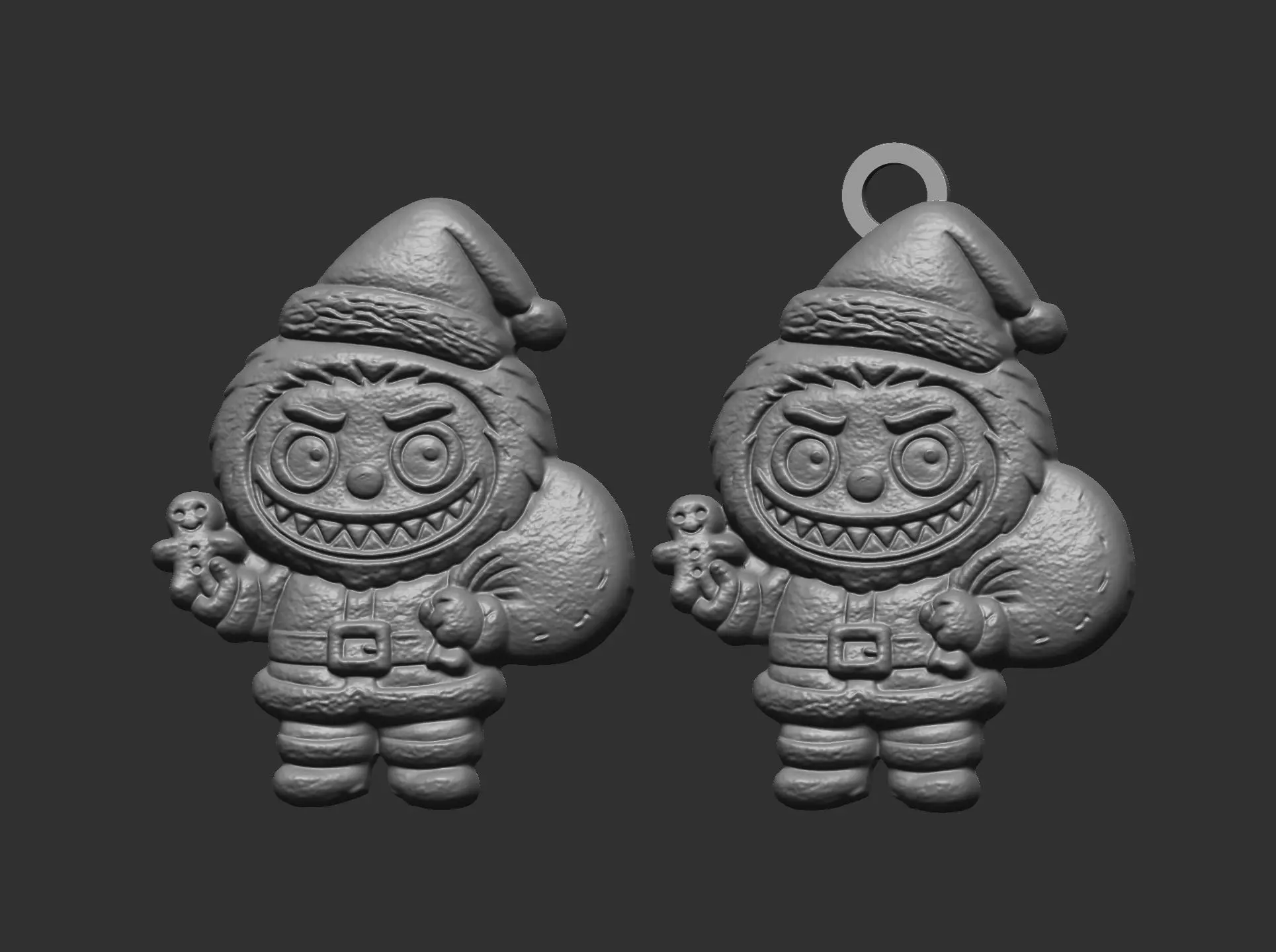 labubu sanda cnc model 3D print model_5