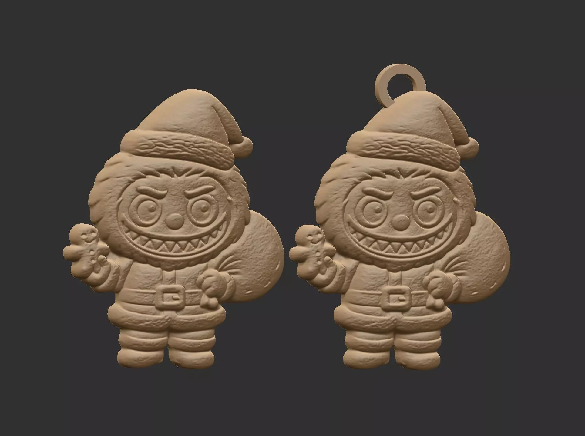 labubu sanda cnc model 3D print model_24