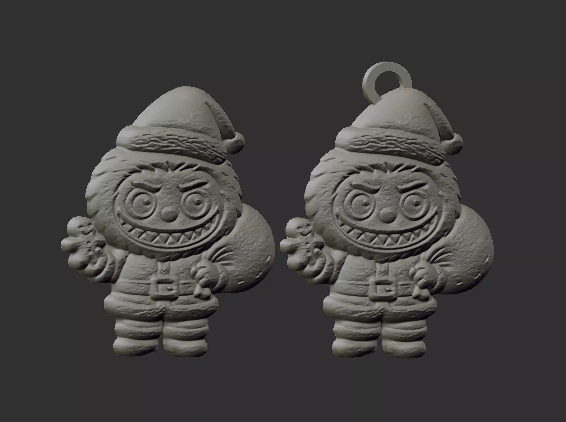 labubu sanda cnc model 3D print model_23