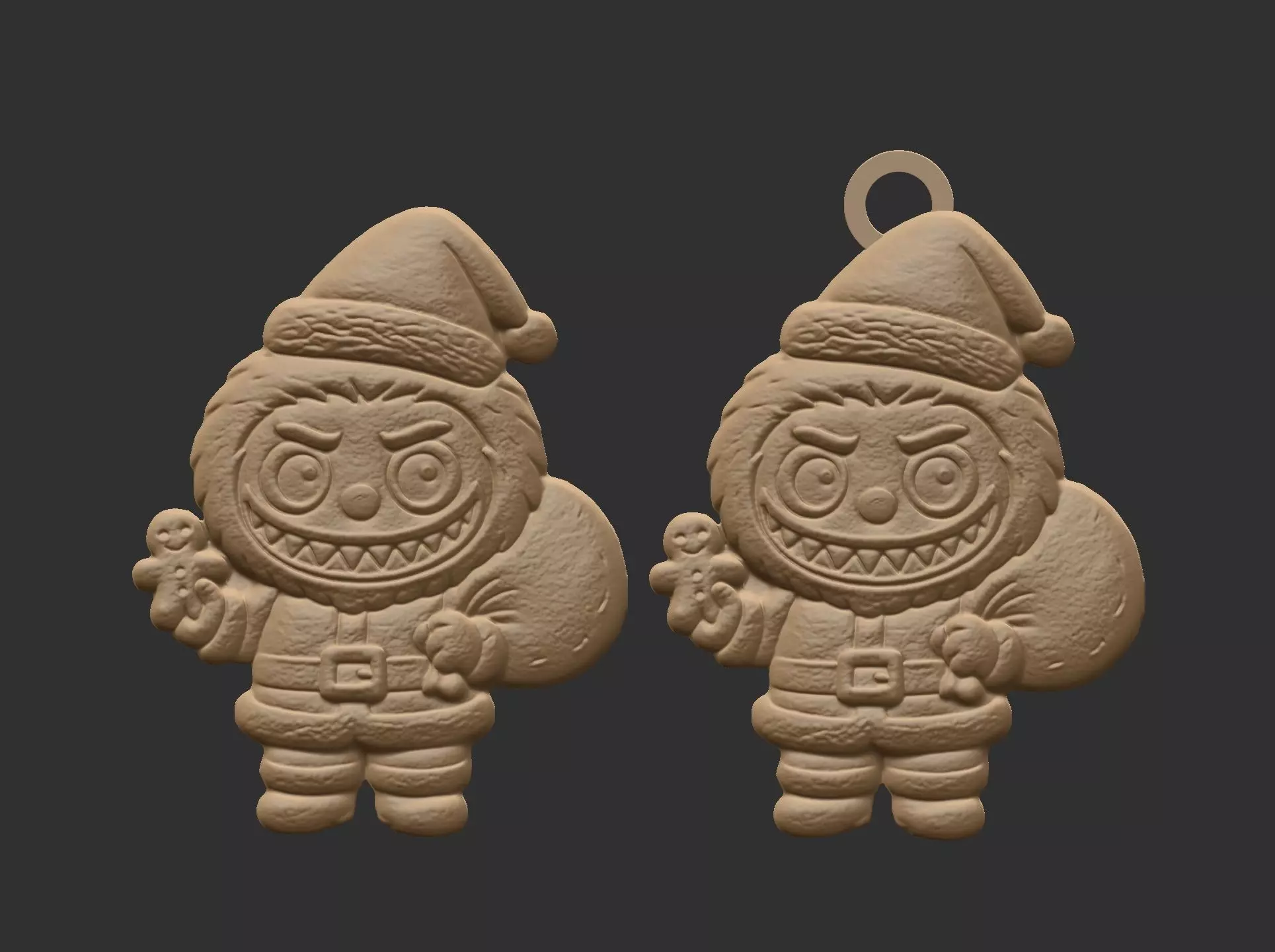 labubu sanda cnc model 3D print model_13