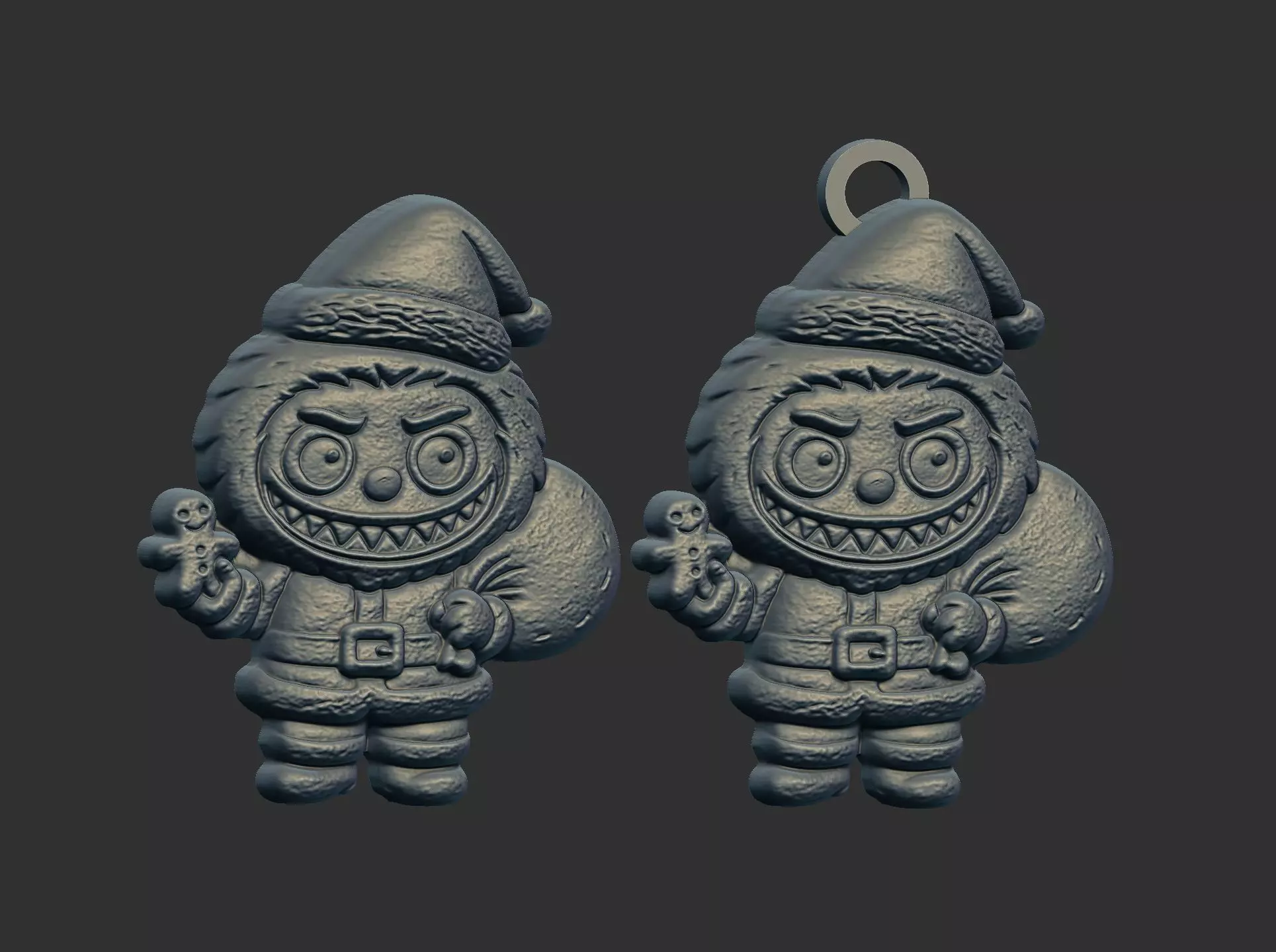 labubu sanda cnc model 3D print model_20