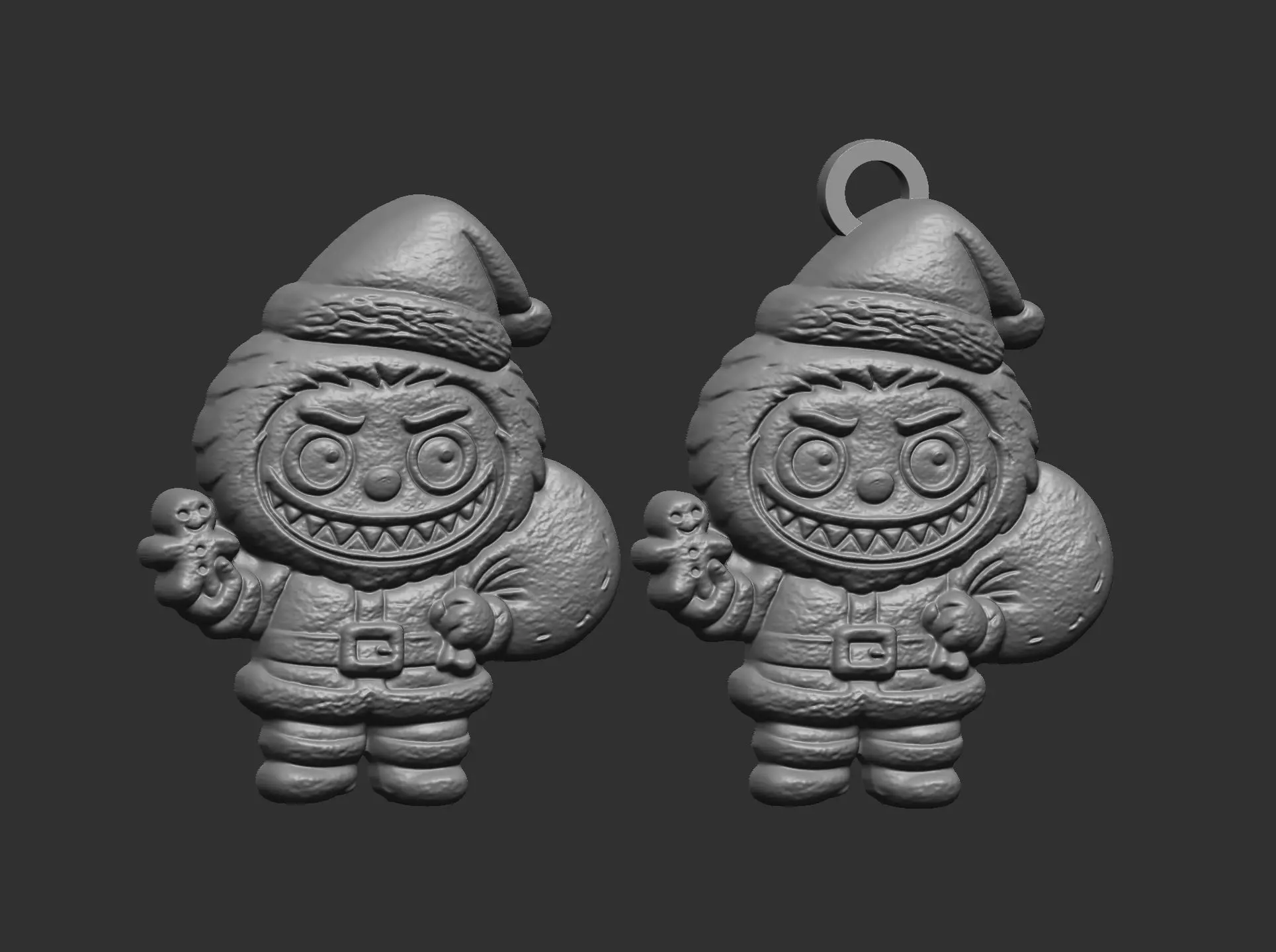 labubu sanda cnc model 3D print model_21