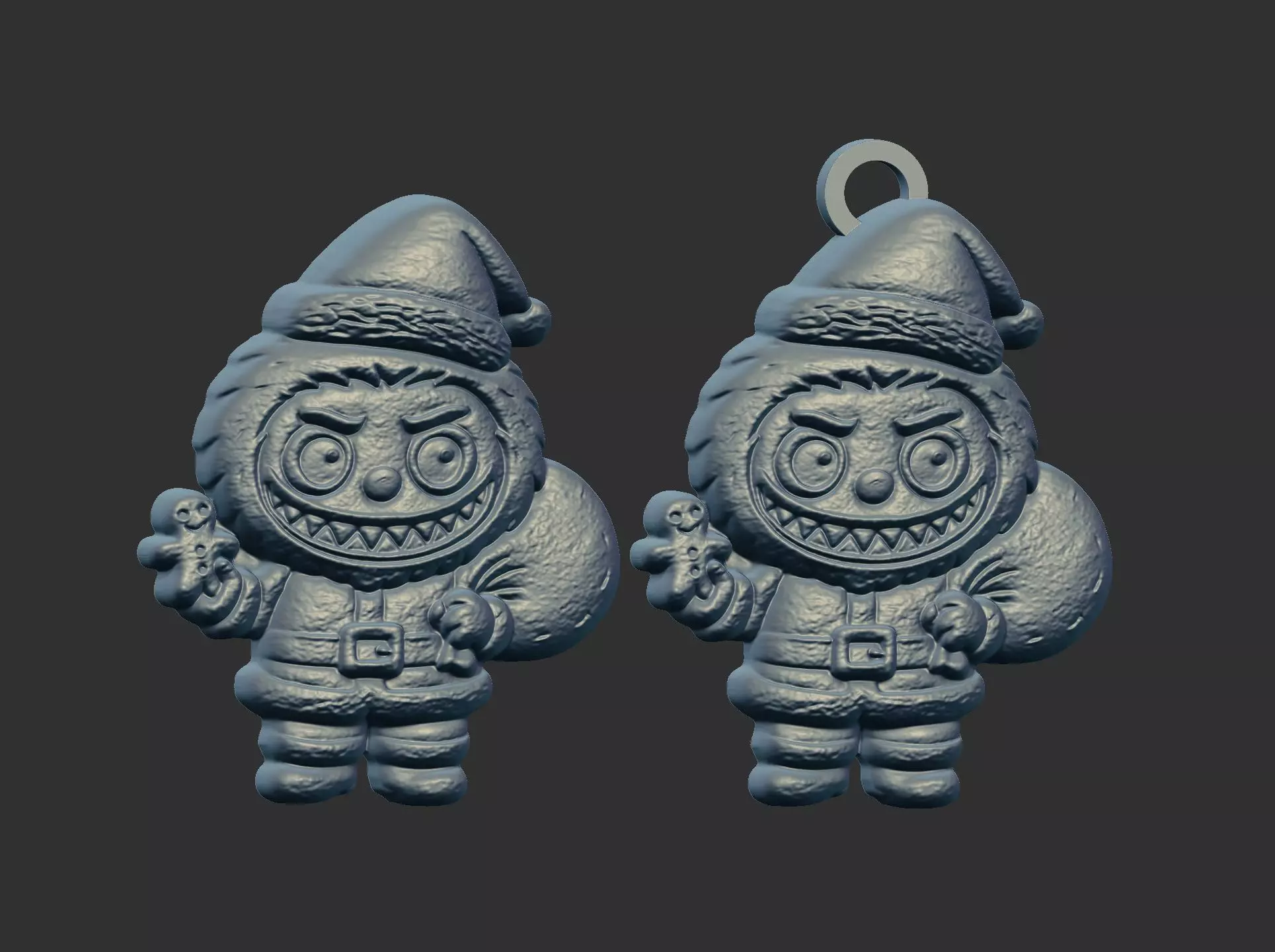 labubu sanda cnc model 3D print model_19