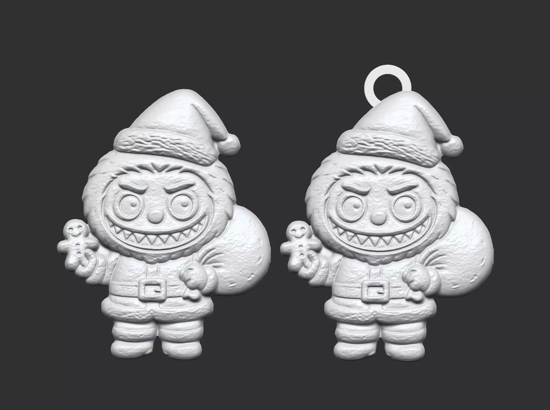 labubu sanda cnc model 3D print model_10