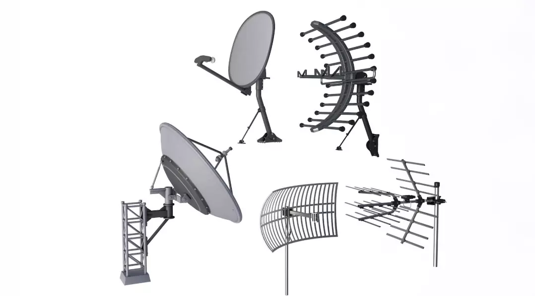 Antennas Collection 3D model