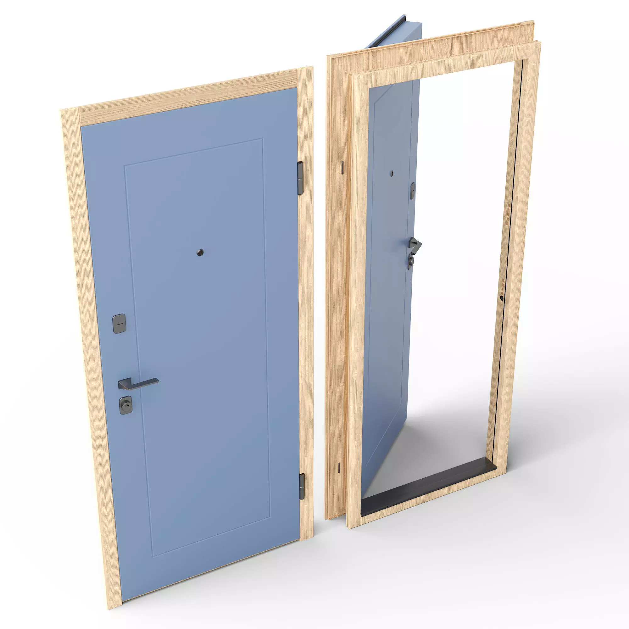 Xuella Door 3D model_1