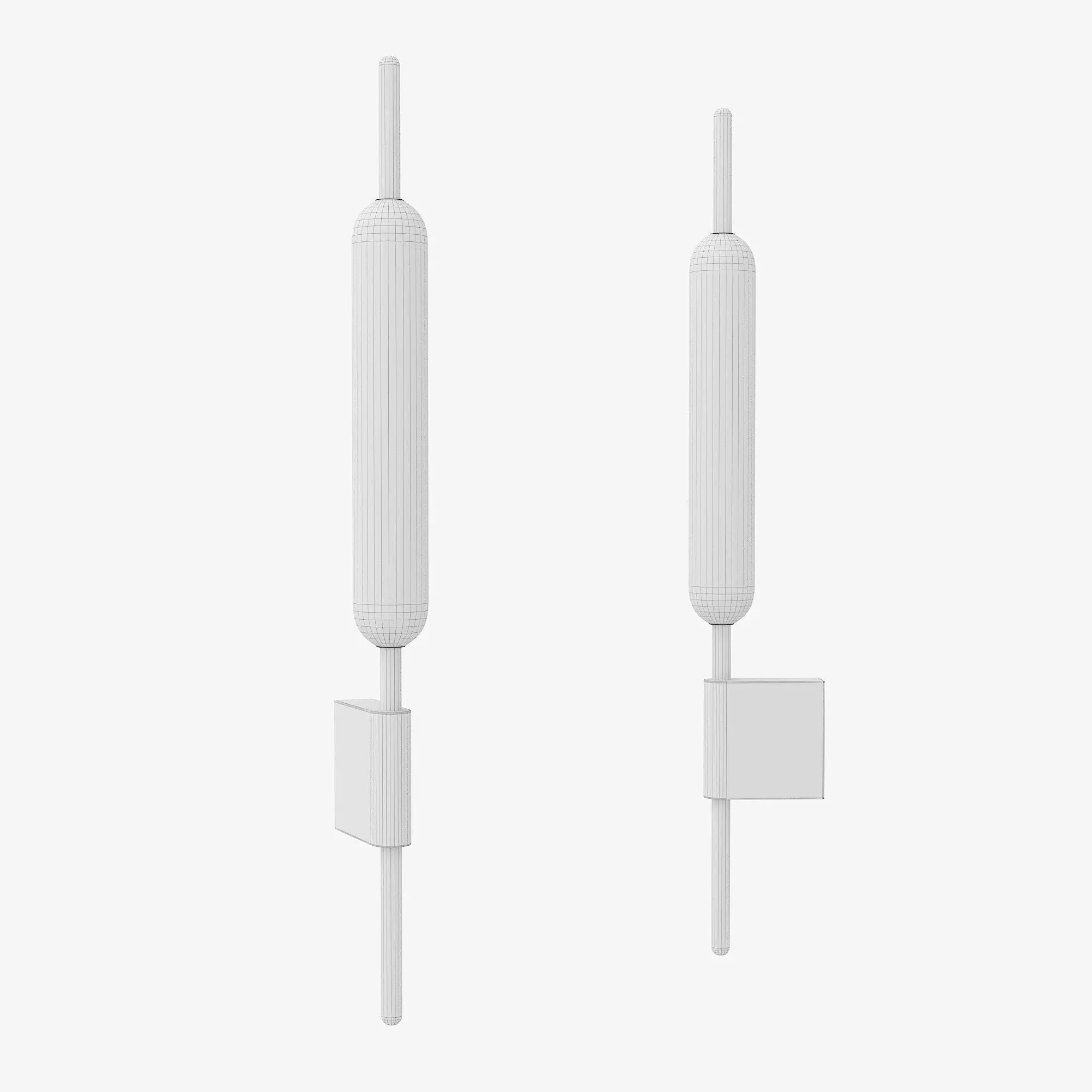 Xromah Wall Light 3D model_1