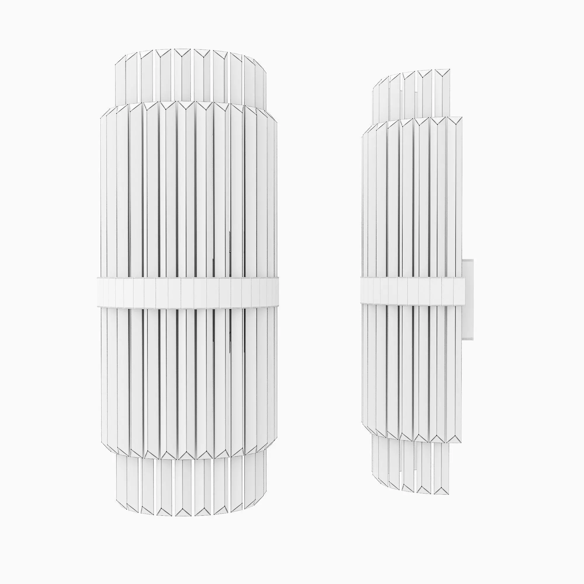 Seselily Wall Light 3D model_1