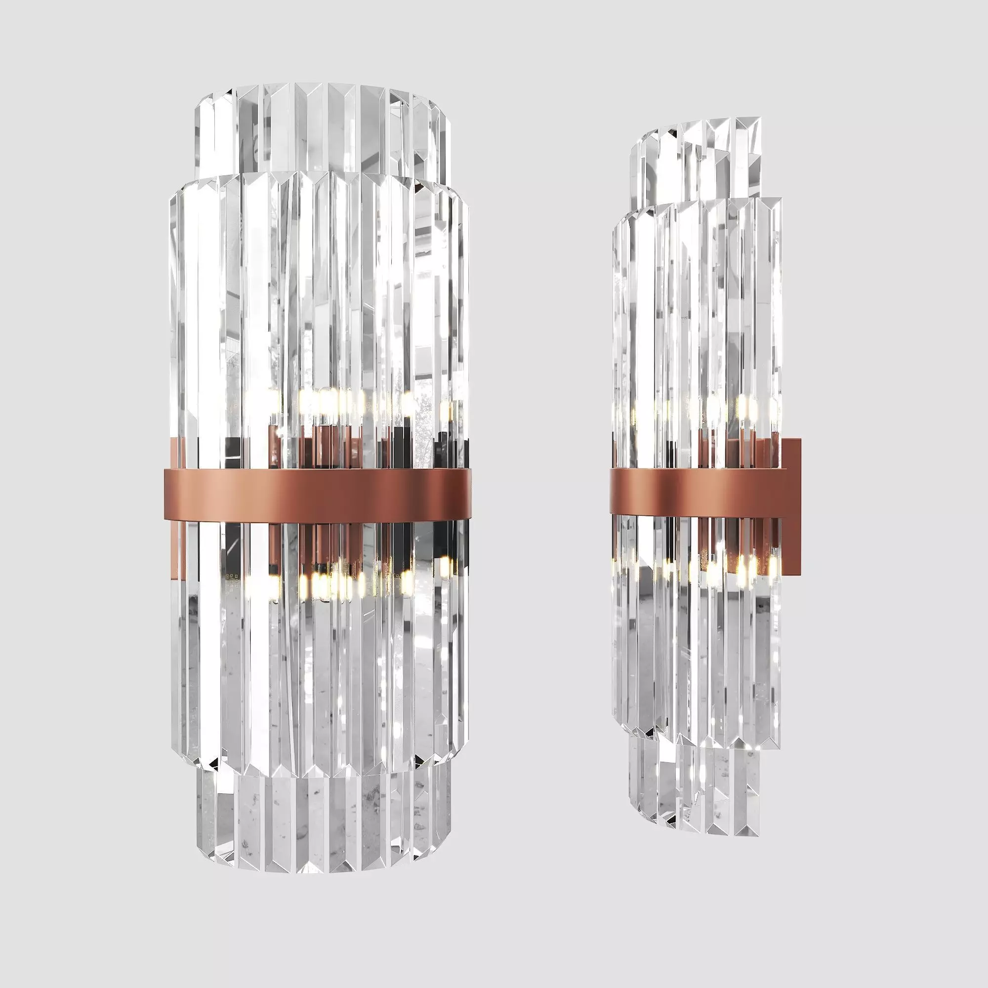 Seselily Wall Light 3D model_0