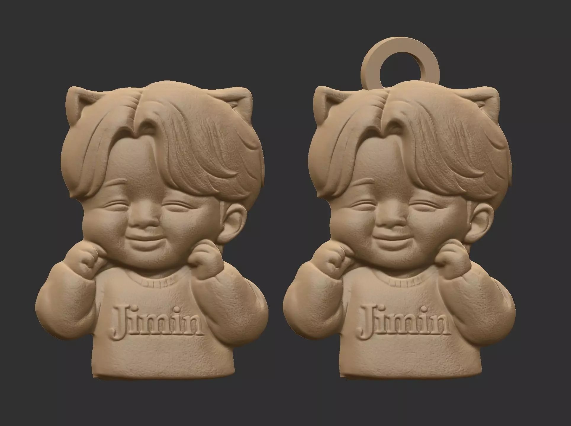 bts jimin cnc model 3D print model_15