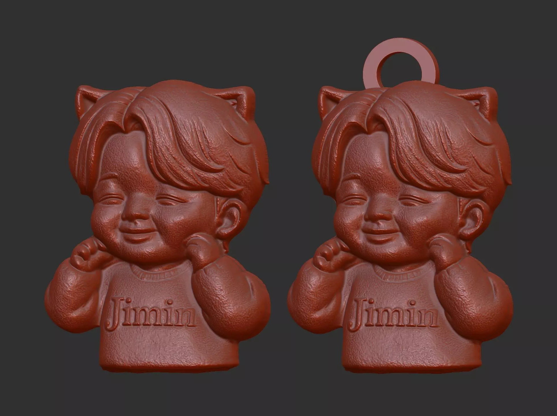 bts jimin cnc model 3D print model_16