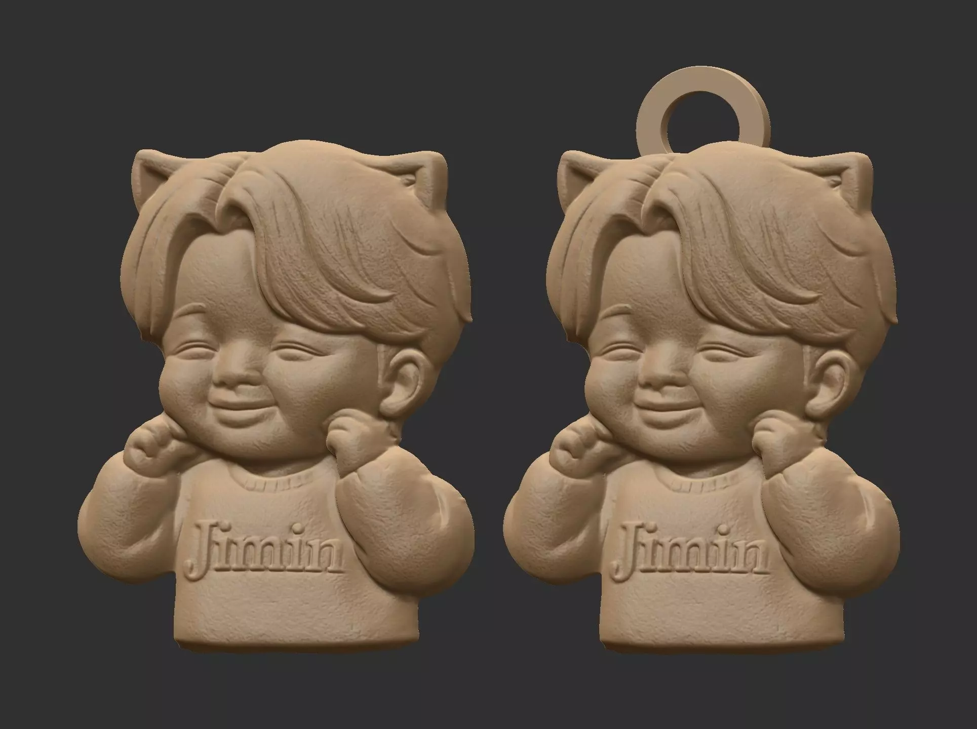 bts jimin cnc model 3D print model_4
