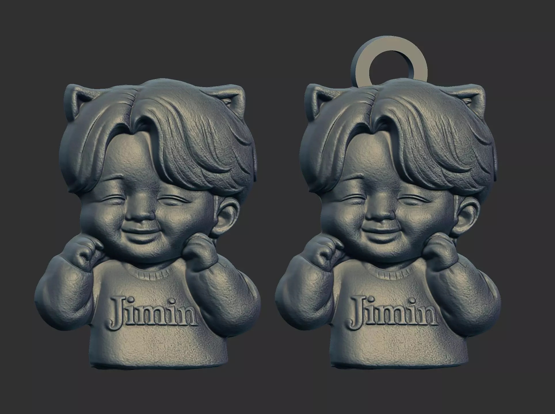 bts jimin cnc model 3D print model_12