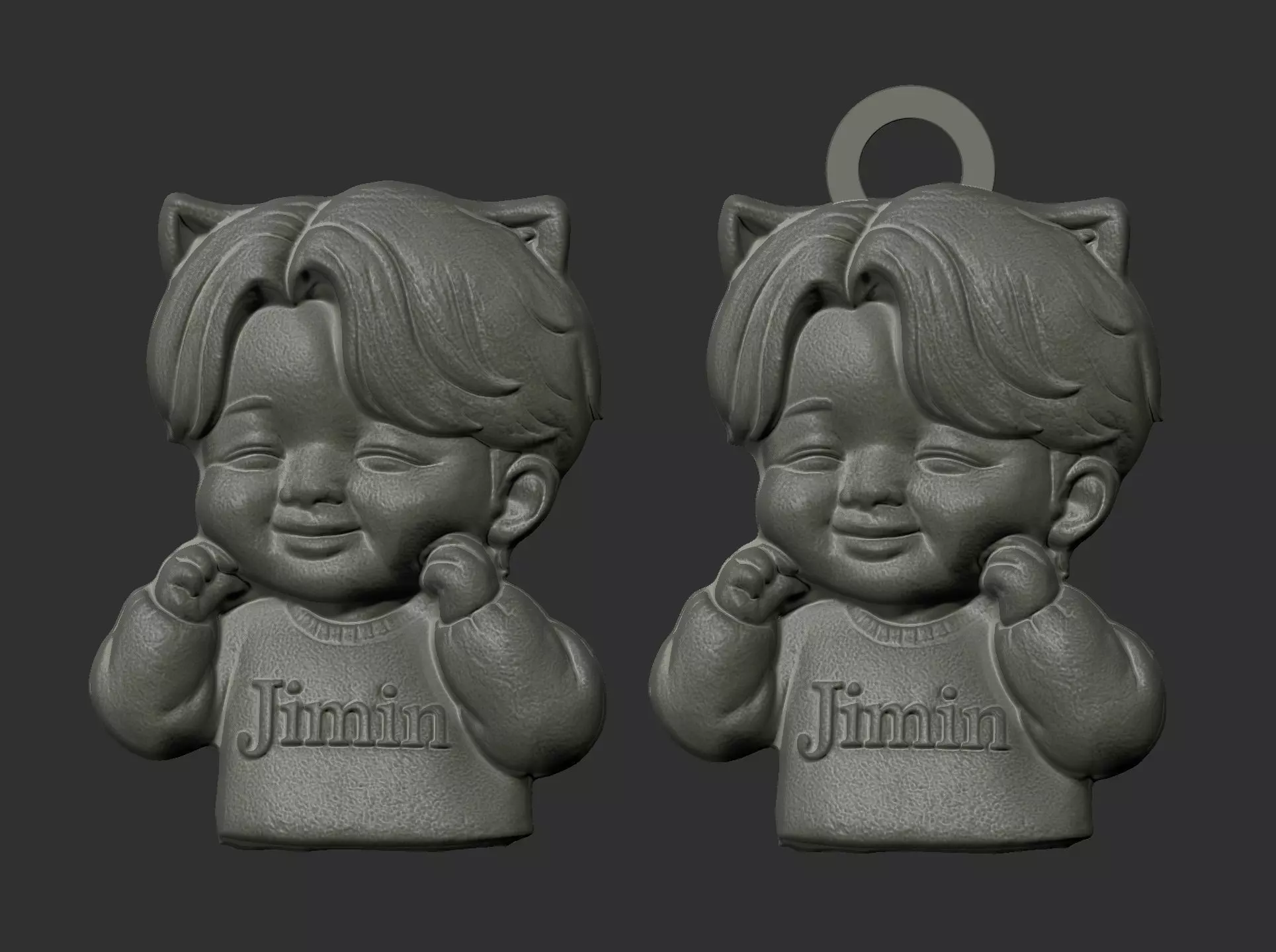 bts jimin cnc model 3D print model_6