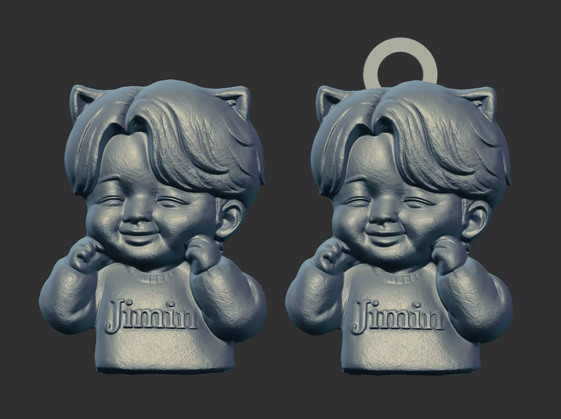 bts jimin cnc model 3D print model_8