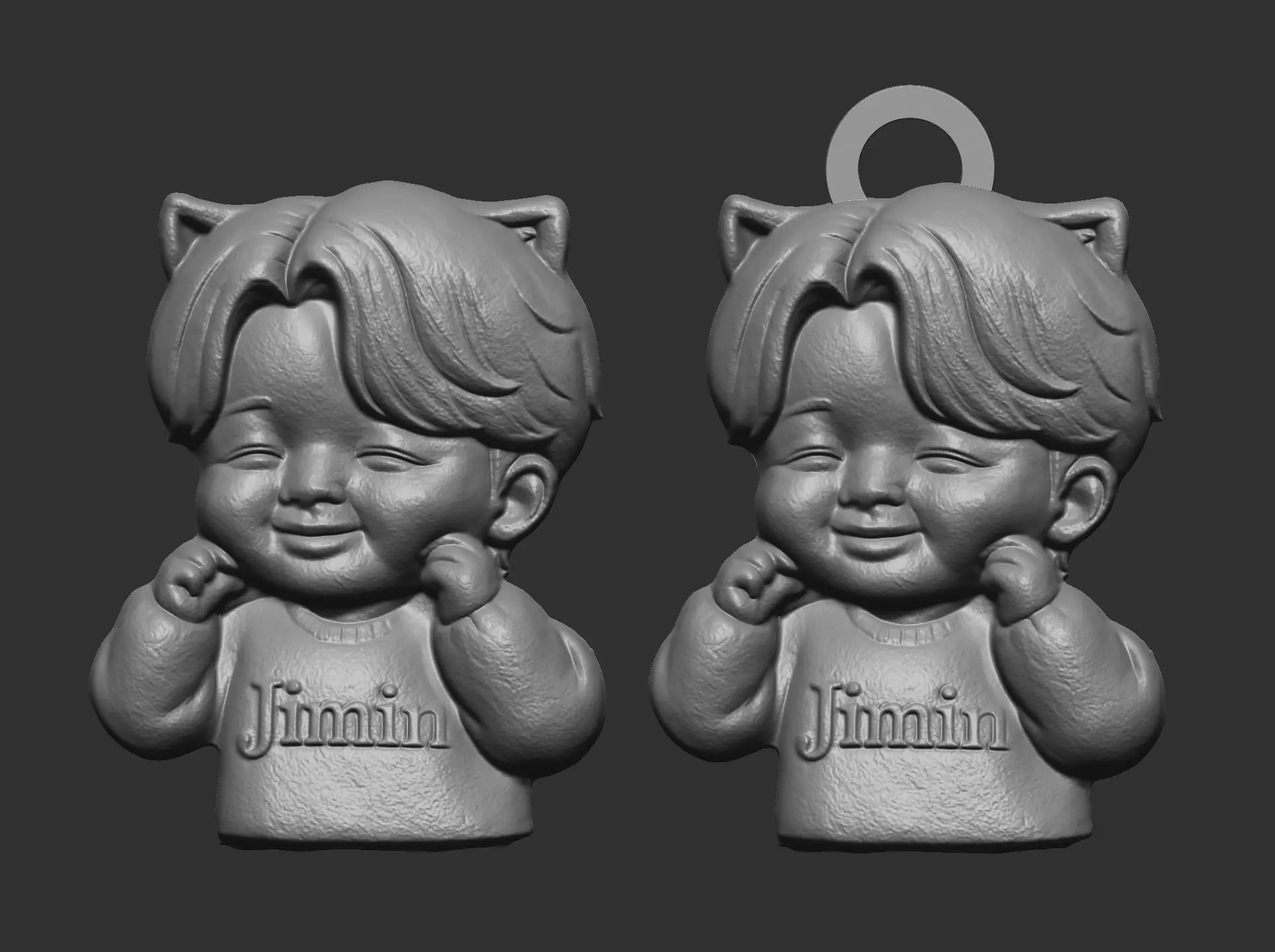 bts jimin cnc model 3D print model_7