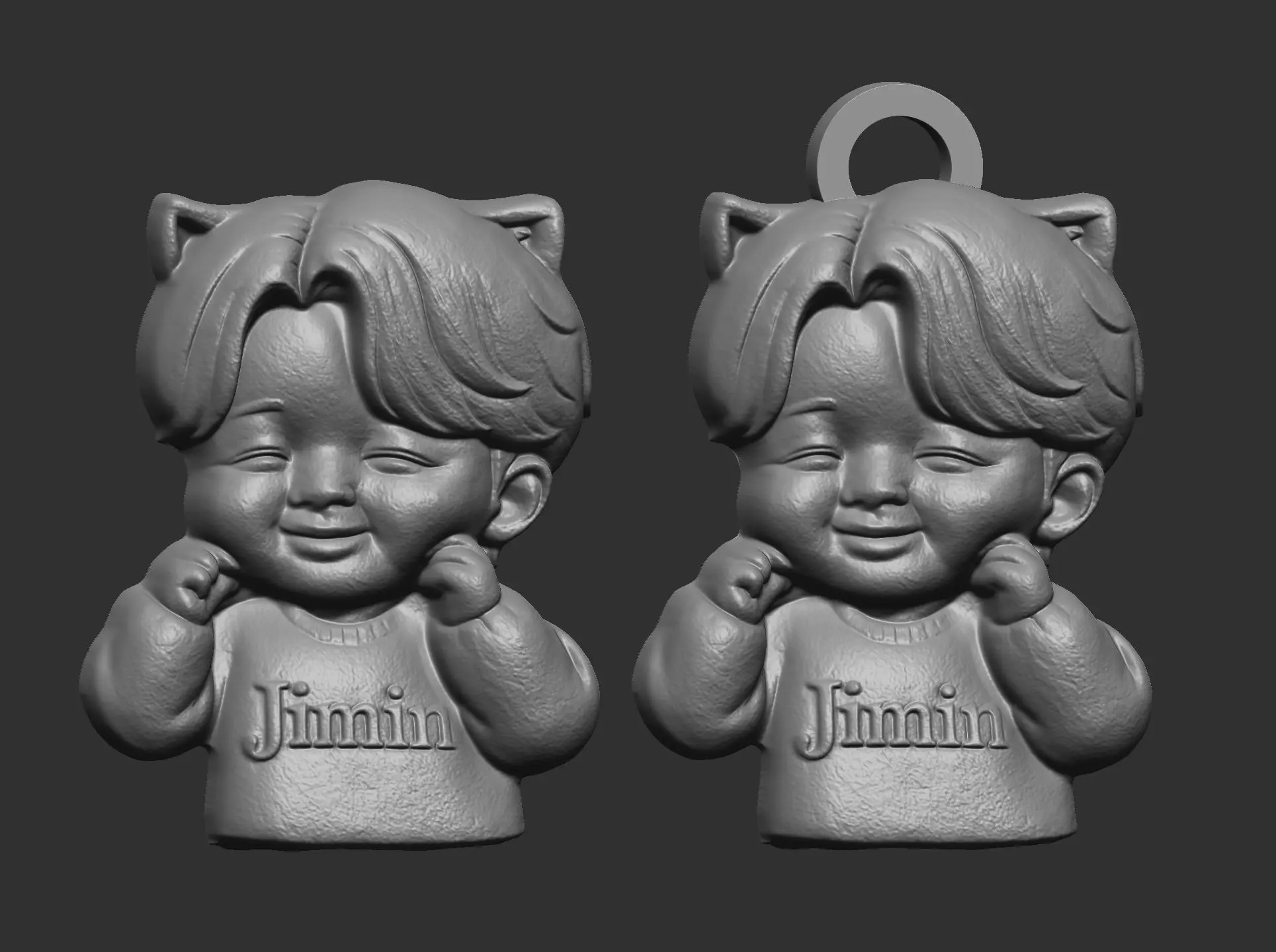 bts jimin cnc model 3D print model_13