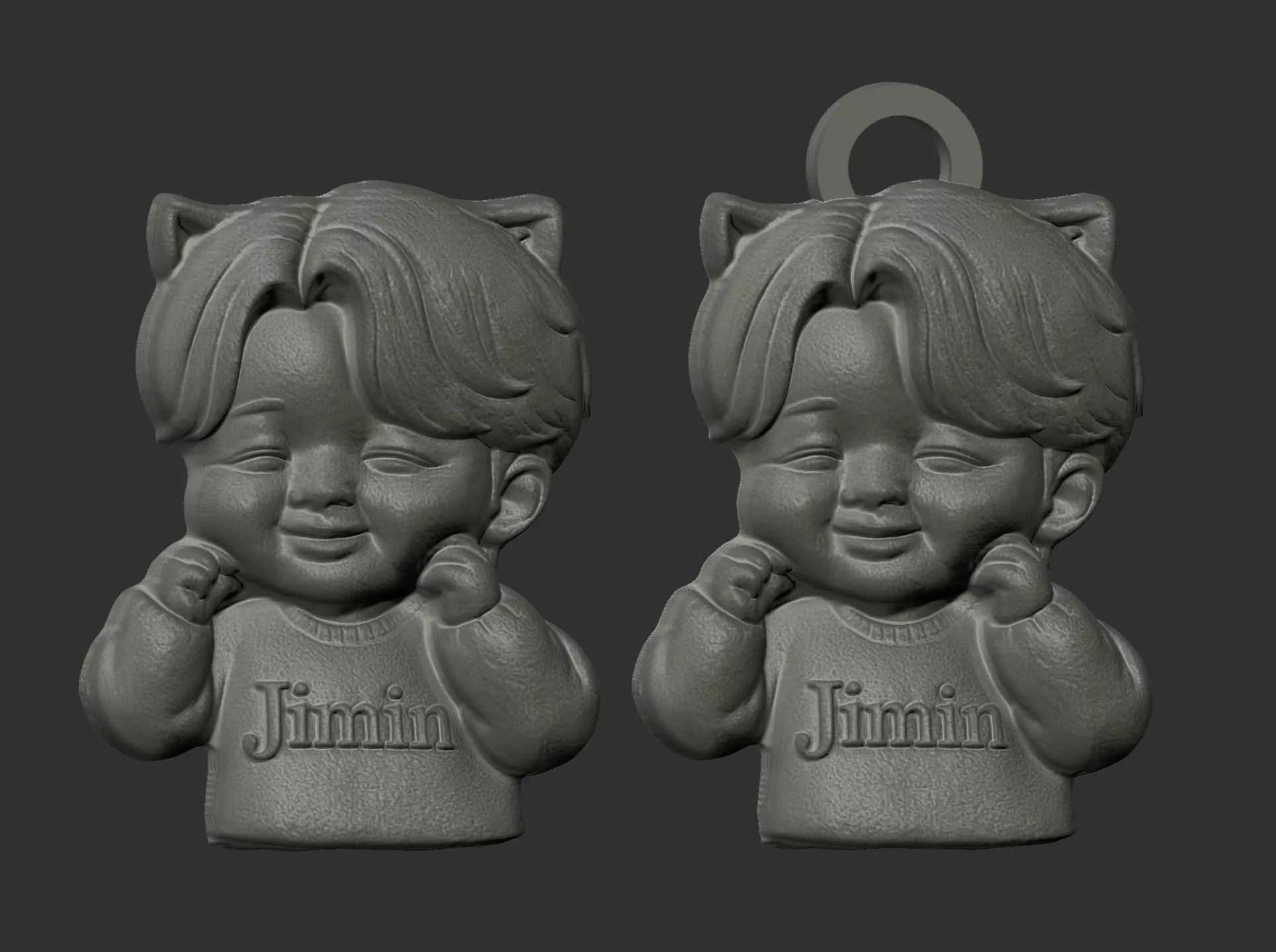 bts jimin cnc model 3D print model_14
