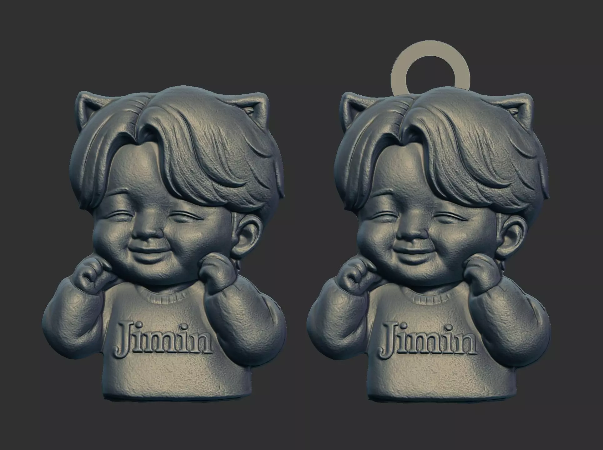 bts jimin cnc model 3D print model_0