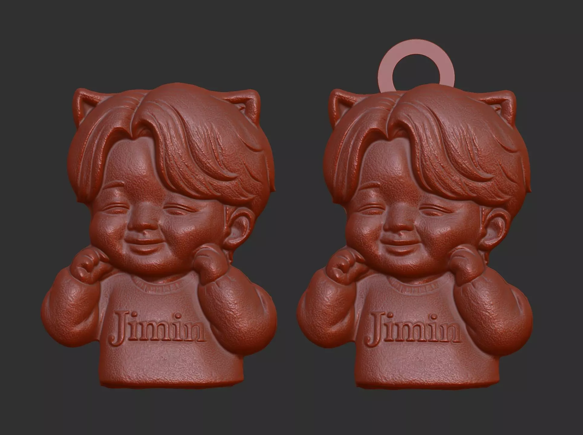 bts jimin cnc model 3D print model_9