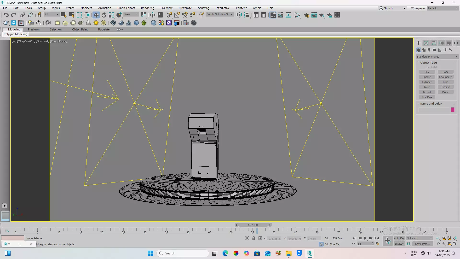 HANDHELD CASHIER Low-poly 3D model_5