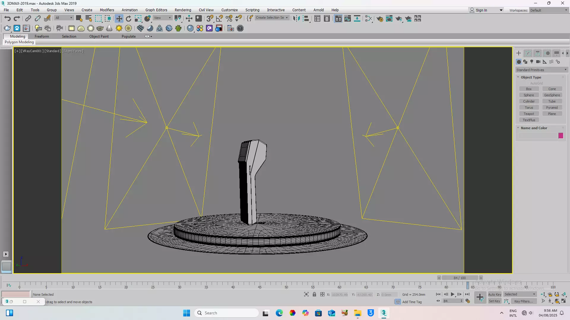 HANDHELD CASHIER Low-poly 3D model_6