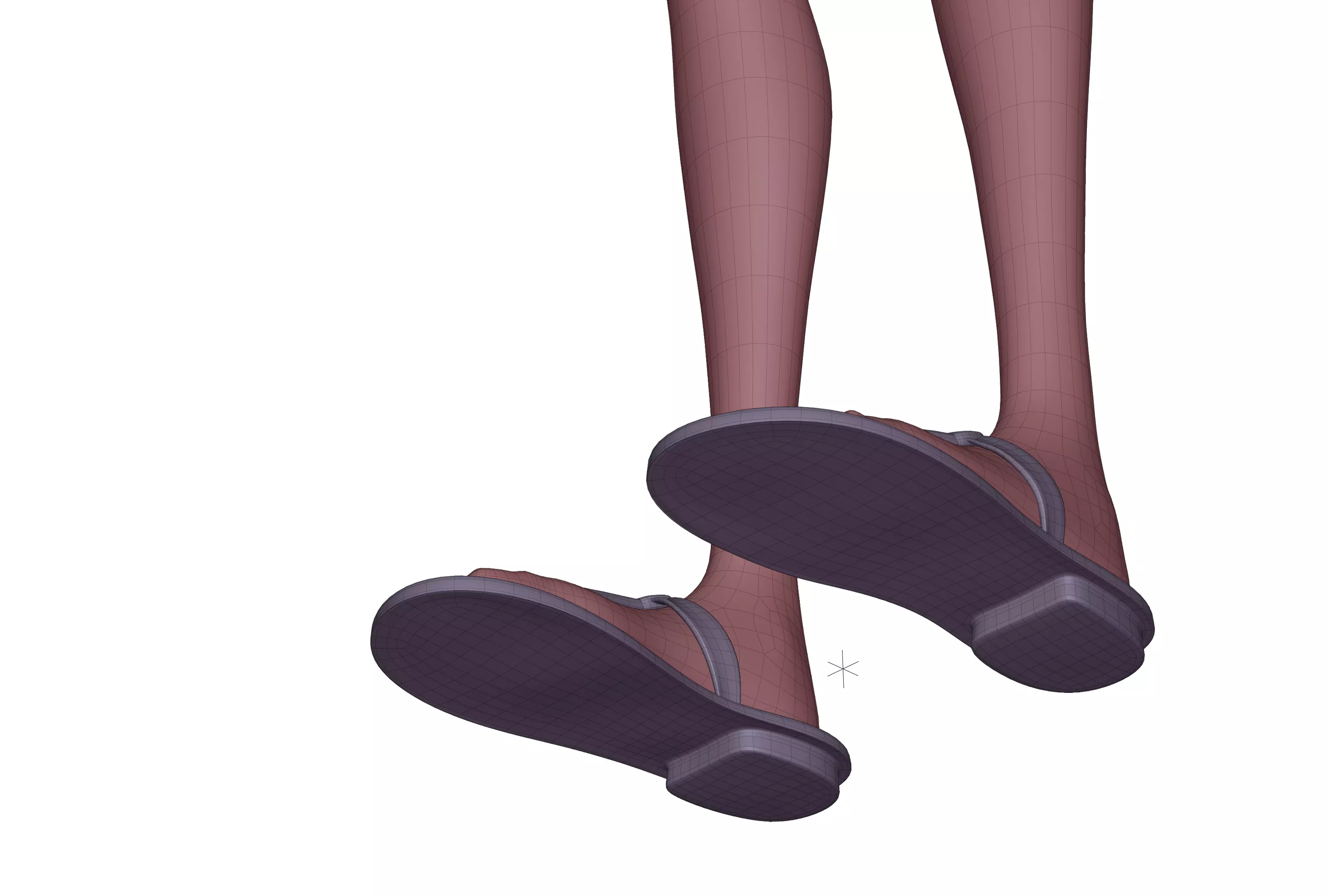 Snohi Egyptian Pharaonic Cartoon Characters Low-poly 3D model_21