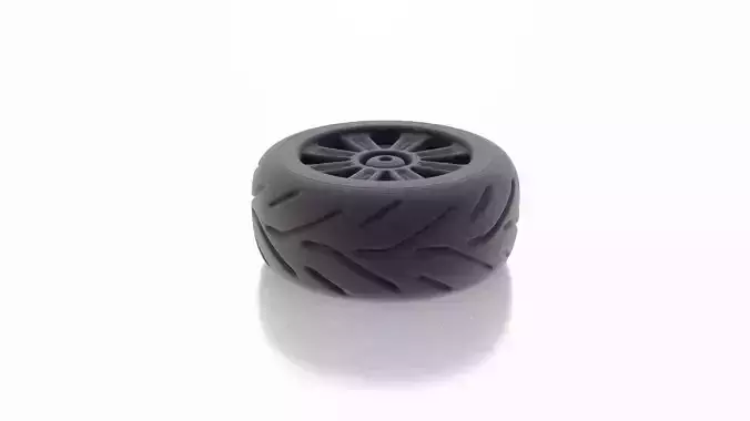 Tire Cap 3D print model