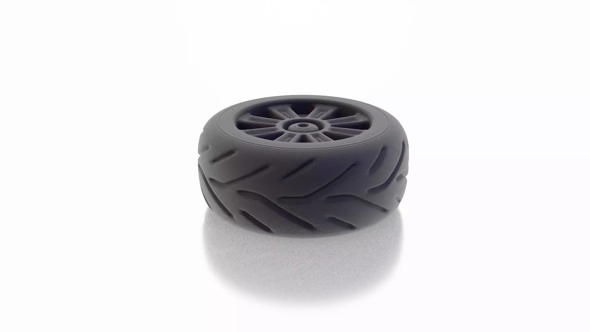 Tire Cap 3D print model_0